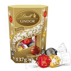 Lindt Lindor Assorted Chocolate Truffles Box 137g